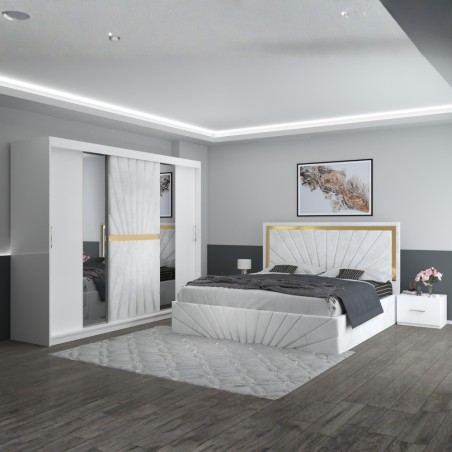 Dormitor Nova Alb