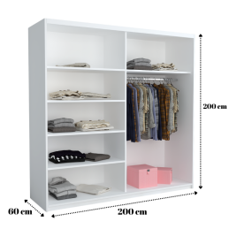 Dressing Vola 200 Alb Cu Accente Gold