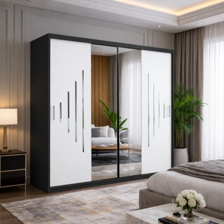 Dressing Vola 200 Gri Cu Usi Albe si Accente Silver
