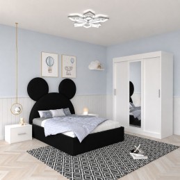 Dormitor Mickey Negru