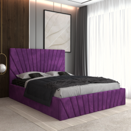 Pat Tapitat Toma Mov + Saltea Lux Ortopedica