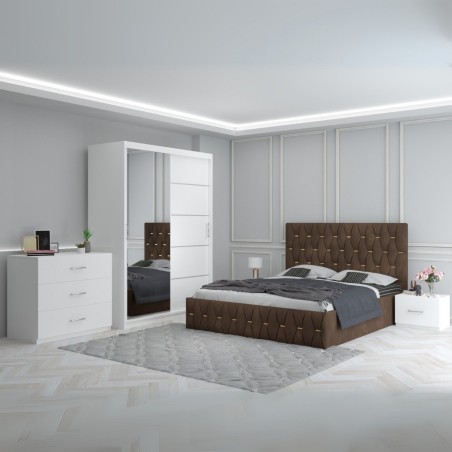 Dormitor Eric Maro+ Comoda 3 Sertare
