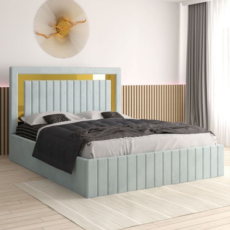 Pat Tapitat Ianis Lemon + Saltea Lux Ortopedica