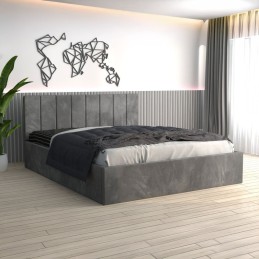 Pat Tapitat Sorin Gri+ Saltea Lux Ortopedica