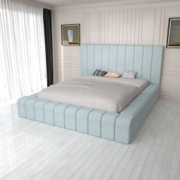 Pat Tapitat Complet Cod 01 Lemon  + Saltea Lux Ortopedica