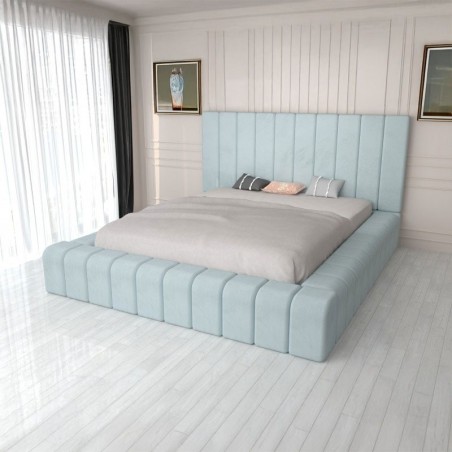 Pat Tapitat Complet Cod 01 Lemon  + Saltea Lux Ortopedica