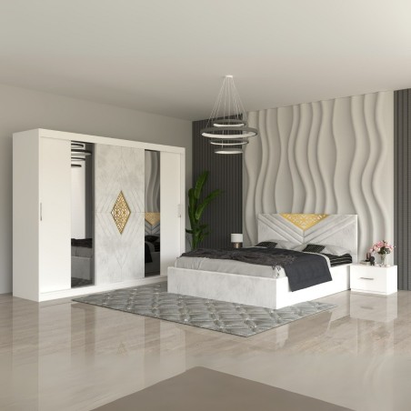 Dormitor Imperial Alb