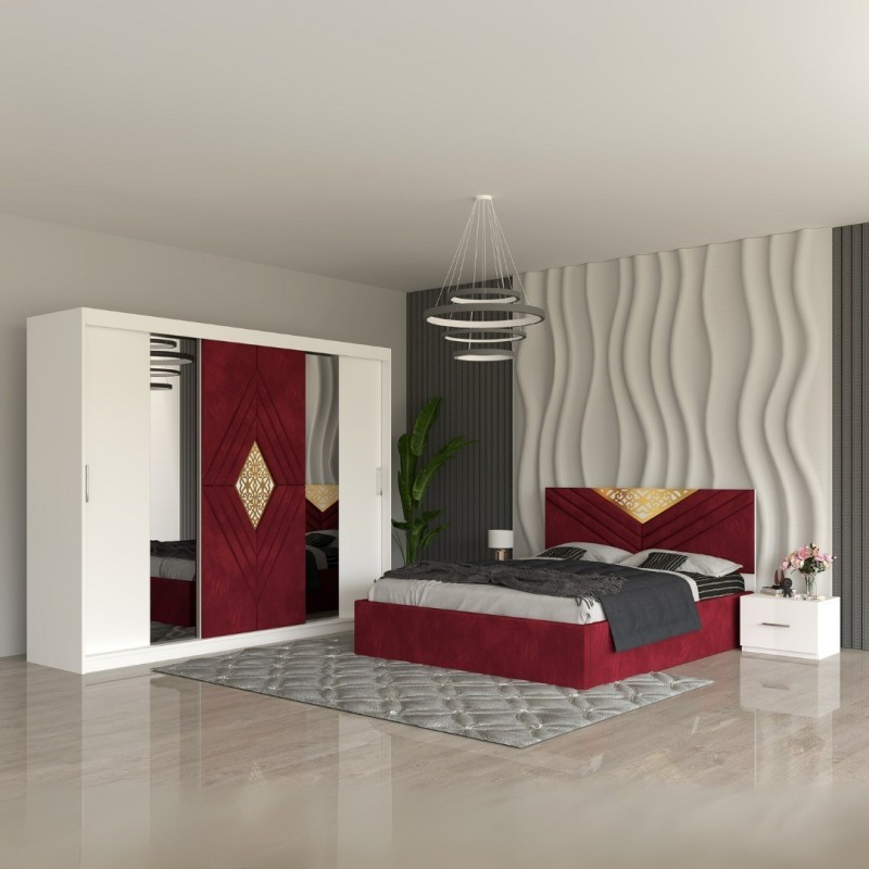 Dormitor Imperial Rosu
