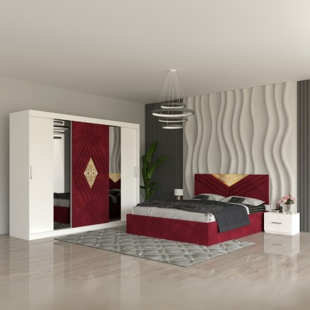 Dormitor Imperial Rosu